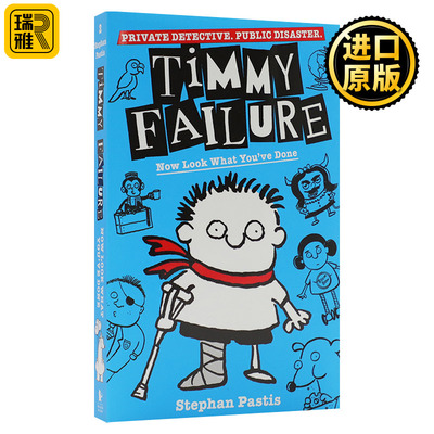 英文原版 Timmy Failure Now Look What You've Done 囧侦探提米2 瞧你干的好事 儿童侦探章节小说读物图书 英文版 进口英语书籍