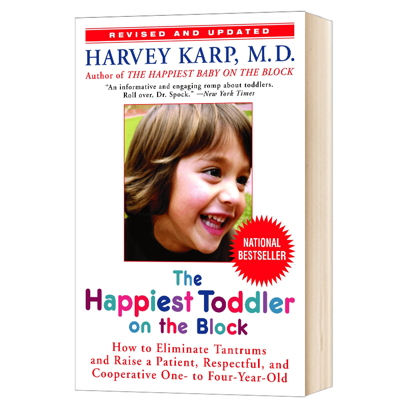 卡普儿童行为手册 高效父母身体力行的教养法则 英文原版 Happiest Toddler On The Block 哈韦卡普 Harvey Karp 进口英语书籍