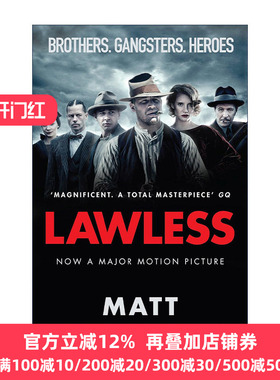 Lawless 无法无天 湿地传奇 Matt Bondurant畅销西部小说 汤姆哈迪主演同名电影原著