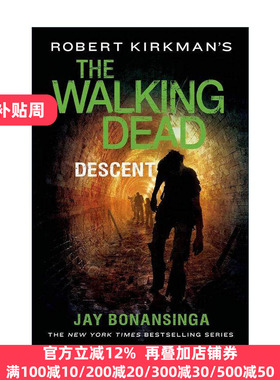 英文原版 The Walking Dead Descent 行尸走肉 影视小说 英文版 进口英语原版书籍