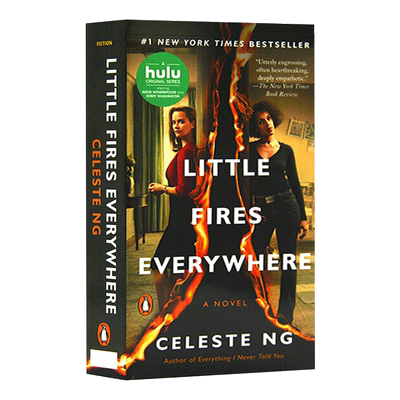 Little Fires Everywhere 遍地小火苗 美剧封面版 无声告白作者 英文原版