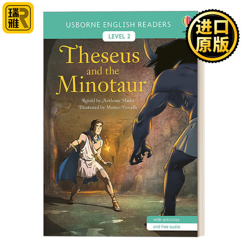 English Readers Level 2-Theseus and the Minotaur 分级阅读2 忒修斯和牛头怪