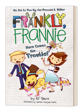 坦率点 弗兰妮9 英文原版 Here Comes The...Trouble 英文版 AJ Stern 进口英语原版书籍