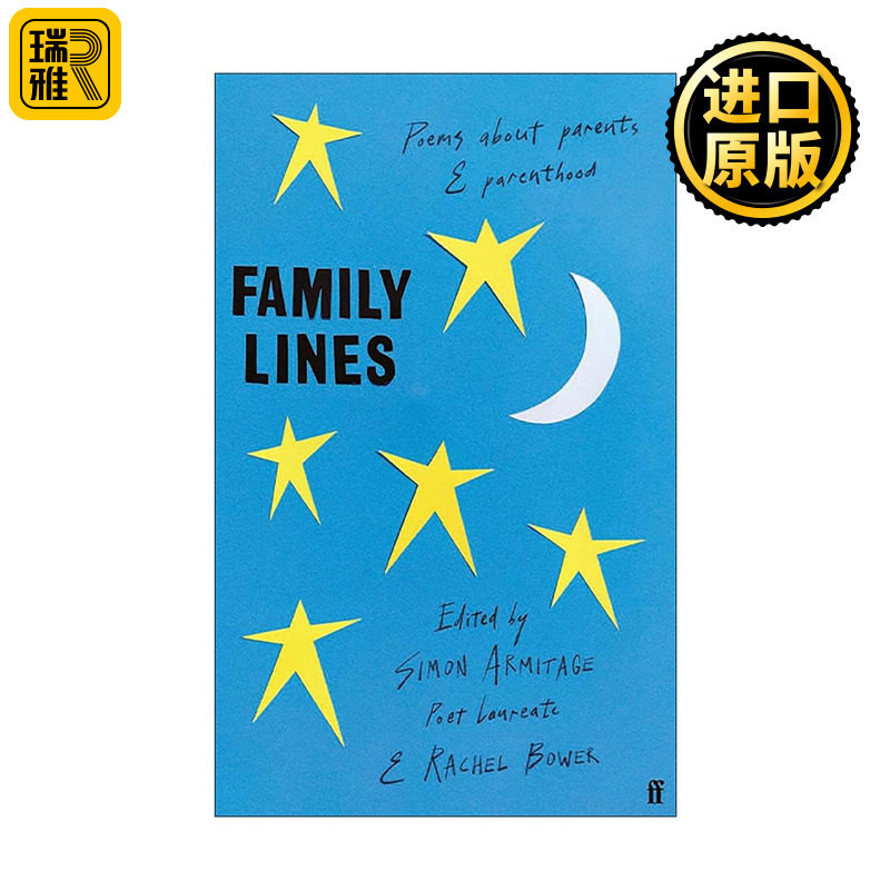英文原版 Family Lines 血脉之诗 关于父母亲情的诗歌集 精装 威廉布莱克 西尔维亚普拉斯 罗塞蒂 拉金等 英文版 进口英语原版书籍