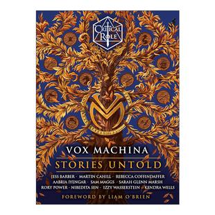 Machina 传奇 Critical Vox 英文版 书籍 英文原版 精装 关键角色 Role 故事 未曾述说 机械之声 进口英语原版 奇幻小说