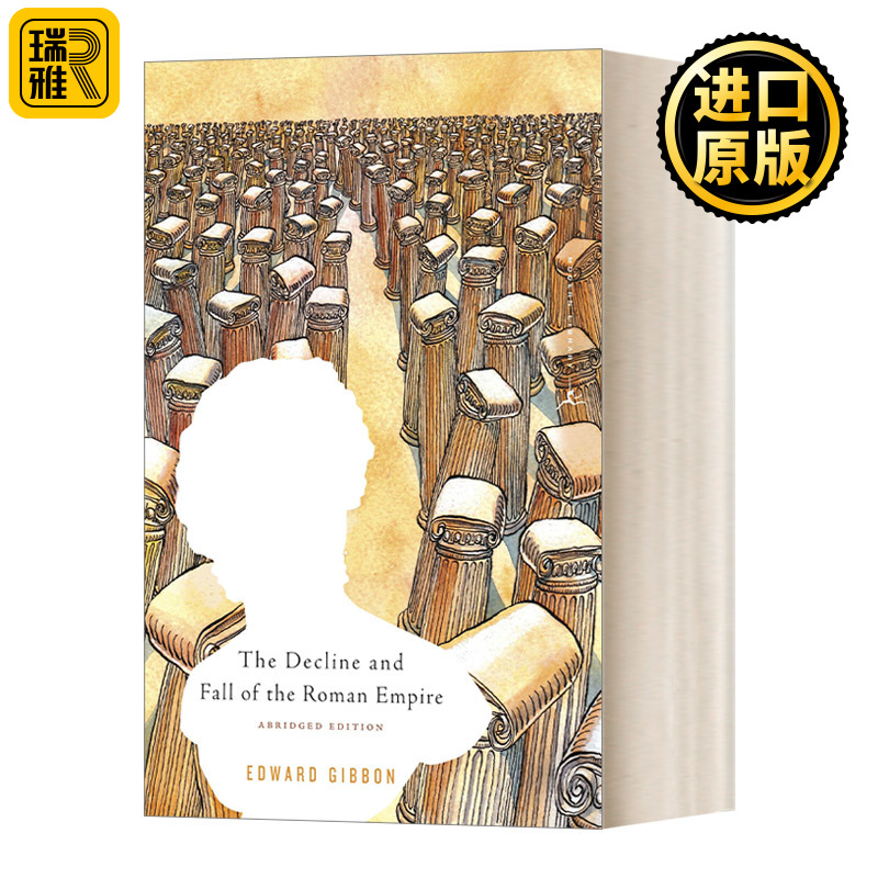 The Decline and Fall of the Roman Empire 罗马帝国衰亡史 兰登书屋现代图书馆经典系列  英文原版 进口英语原版书籍