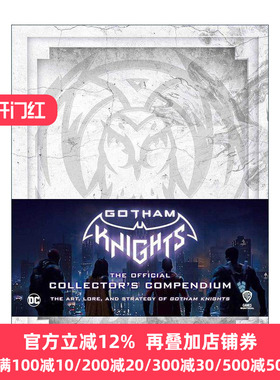 英文原版 Gotham Knights The Official Collector's Compendium  蝙蝠侠哥谭骑士 游戏设定集及攻略 精装 进口英语原版书籍