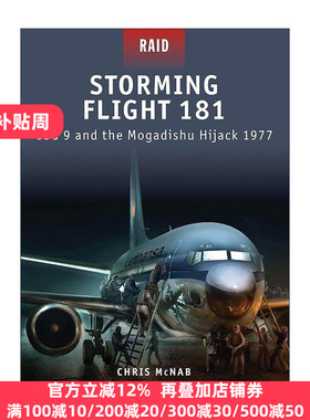 英文原版 Storming Flight 181 汉莎航空181劫机事件 德国GSG-9特种小组突袭1977 战争突袭系列 英文版 进口英语原版书籍