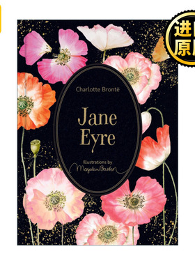 Jane Eyre 简爱 精装收藏 彩色插图版 插画师荷兰水彩画家Marjolein Bastin