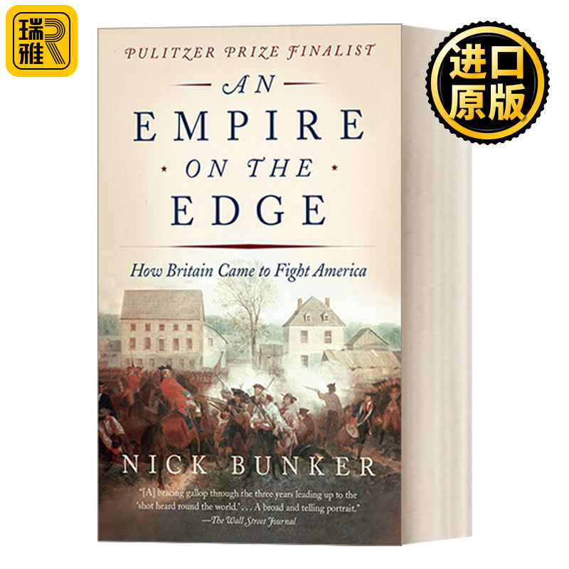 英文原版 An Empire on the Edge大英帝国的崩溃与美国的诞生 Nick Bunker