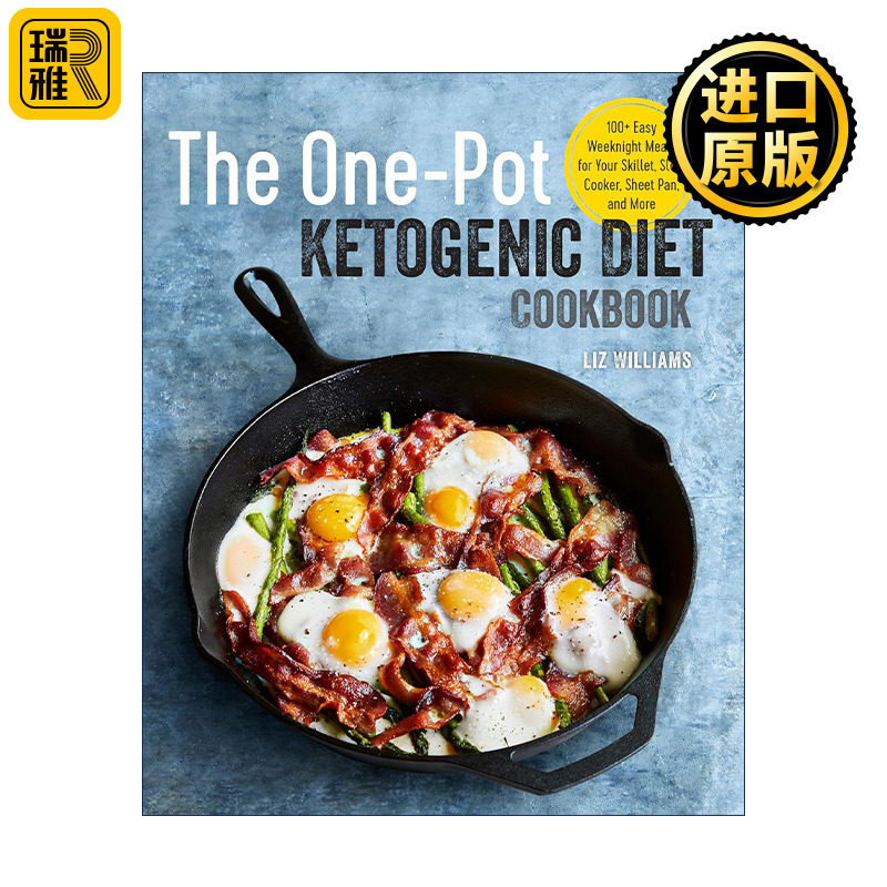 英文原版 The One Pot Ketogenic Diet Cookbook 一锅生酮饮食食谱 100+简单工作日晚餐烹饪指南 英文版 进口英语原版书籍