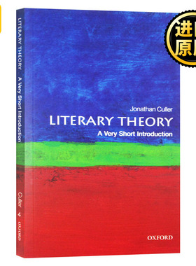 牛津通识读本 文学理论 Literary Theory Jonathan Culler 英文原版 乔纳森卡勒 OUP Oxford 全英文版进口原版英语书籍