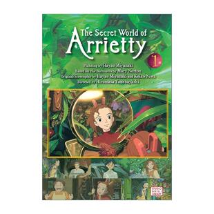 英文原版 The Secret World of Arrietty Film Comic Vol.1 借东西的小人阿莉埃蒂1 同名电影 宫崎骏 英文版 进口英语原版书籍