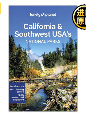 英文原版 Lonely Planet California and Southwest USA's National Parks 加州和美国西南部国家公园 英文版 进口英语原版书籍