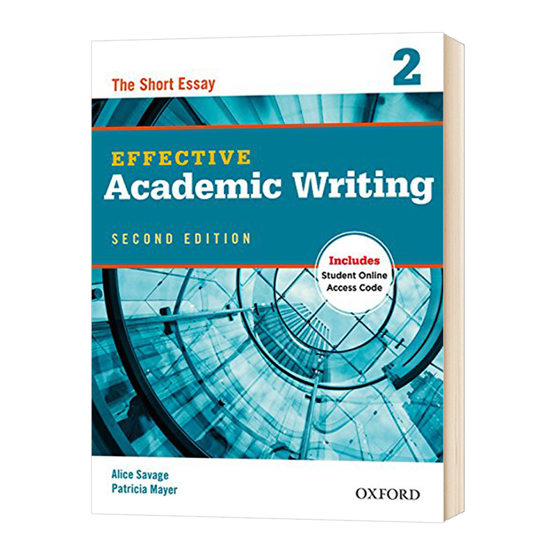 牛津学术英语写作教材2 英文原版 Oxford Effective Academic Writing 2 英文版大学教辅 进口原版英语书籍 OUP Oxford