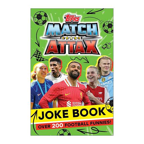 英文原版 Match Attax Joke Book 欧冠球星 足球笑话书 200+则足球笑话 英文版 进口英语原版书籍
