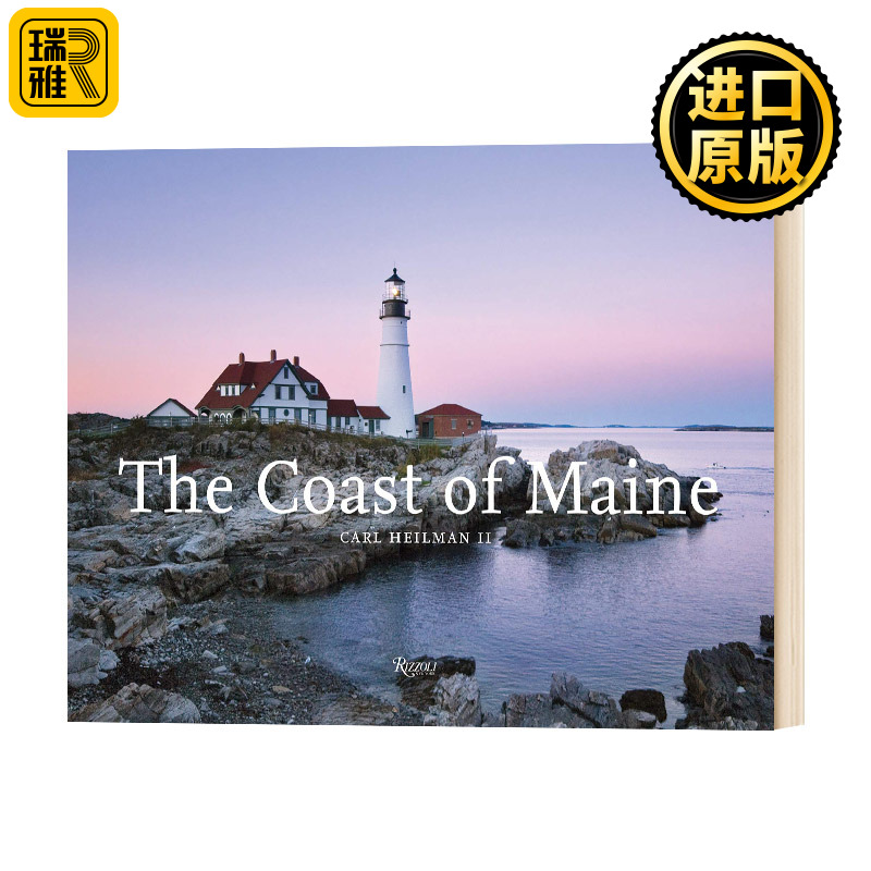 缅因州海岸 The Coast Of Maine 美国自然风景摄影 Carl Heilman II 书籍/杂志/报纸 艺术类原版书 原图主图
