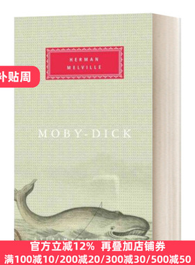 MobyDick 白鲸 精装 英文原版