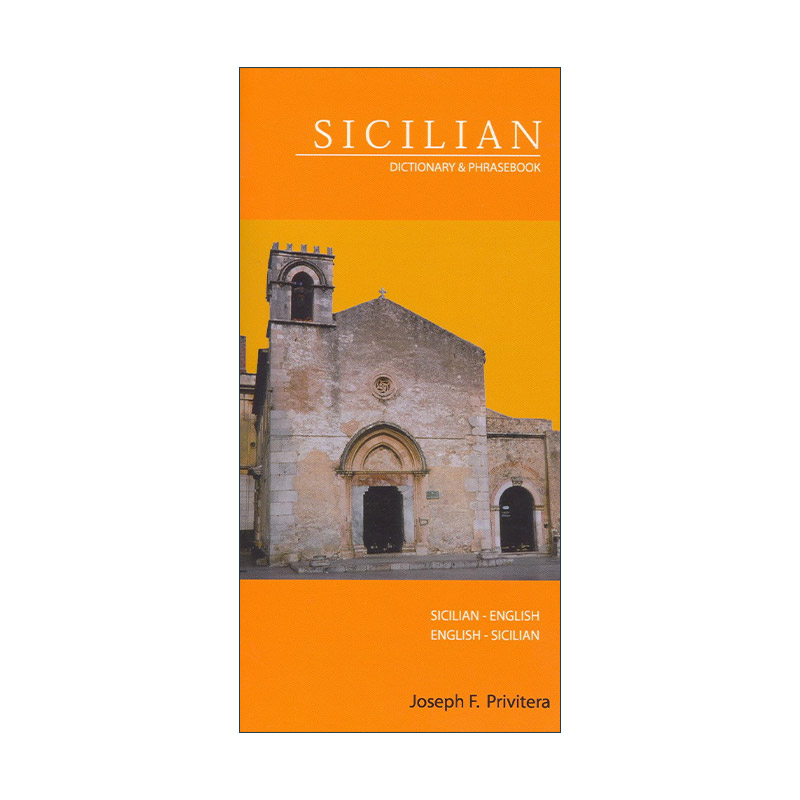 英文原版 Sicilian-English English-Sicilian Dictionary and Phrasebook西西里语-英语双解词典与常用语手册进口英语原版书籍