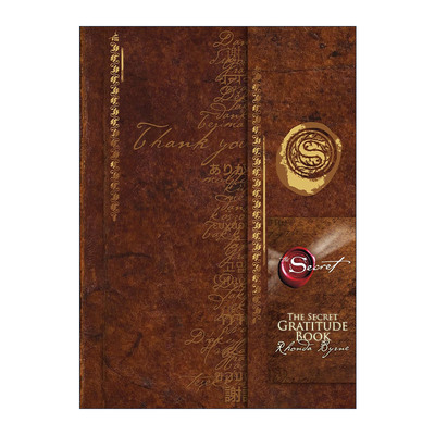英文原版 The Secret Gratitude Book 秘密感恩书 朗达?拜恩 精装 英文版 进口英语原版书籍