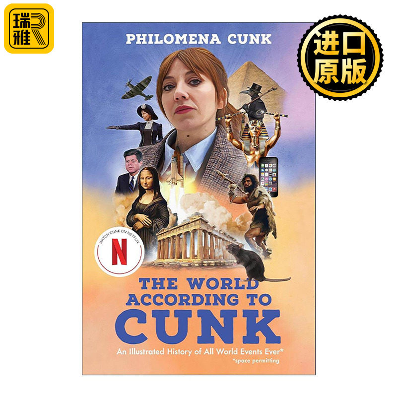 英文原版 The World According to Cunk 康科眼中的世界 历史上所有世界事件的图解 精装 扯淡生命史 英文版 进口英语原版书籍