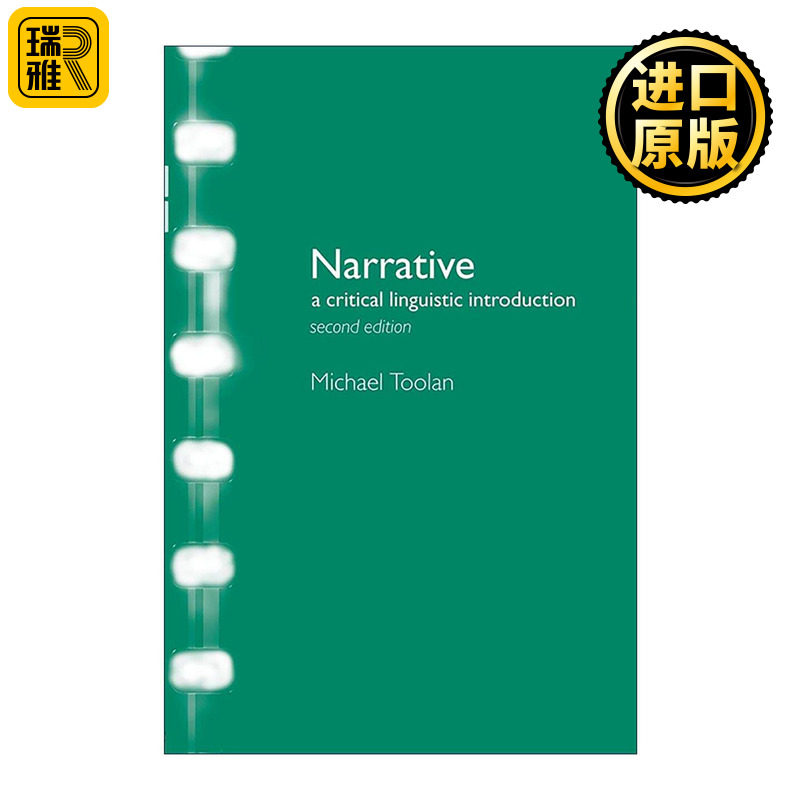 英文原版 Narrative 叙事 批判性语言学导论 第2版 英文版 进口英语原版书籍