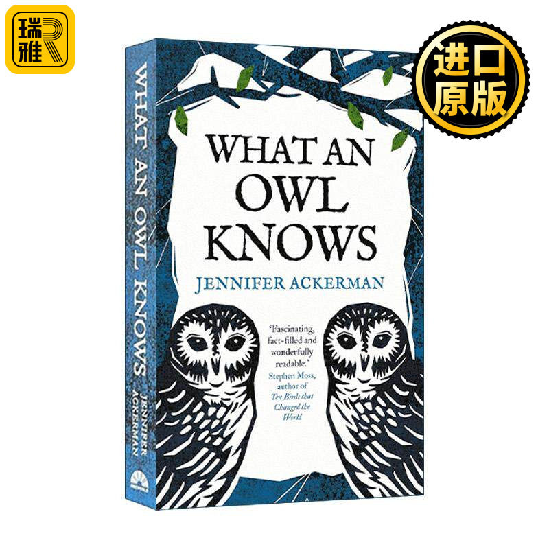 英文原版 What an Owl Knows 猫头鹰的智慧 关于世界上的神秘鸟类 珍妮弗·阿克曼 英文版 进口英语原版书籍