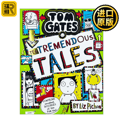 英文原版 Tom Gates 18 Ten Tremendous Tales 汤姆盖茨系列 英文版 进口英语原版书籍