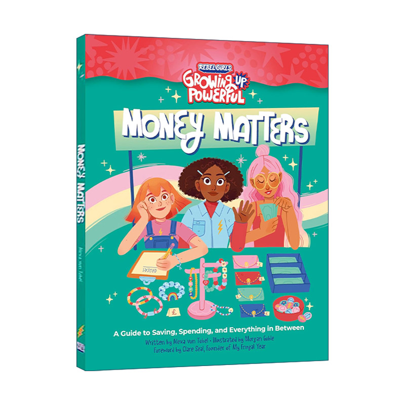 英文原版 Money Matters A Guide to Saving Spending and Everything in Between 特立独行叛逆女孩 理财指南进口英语原版书籍