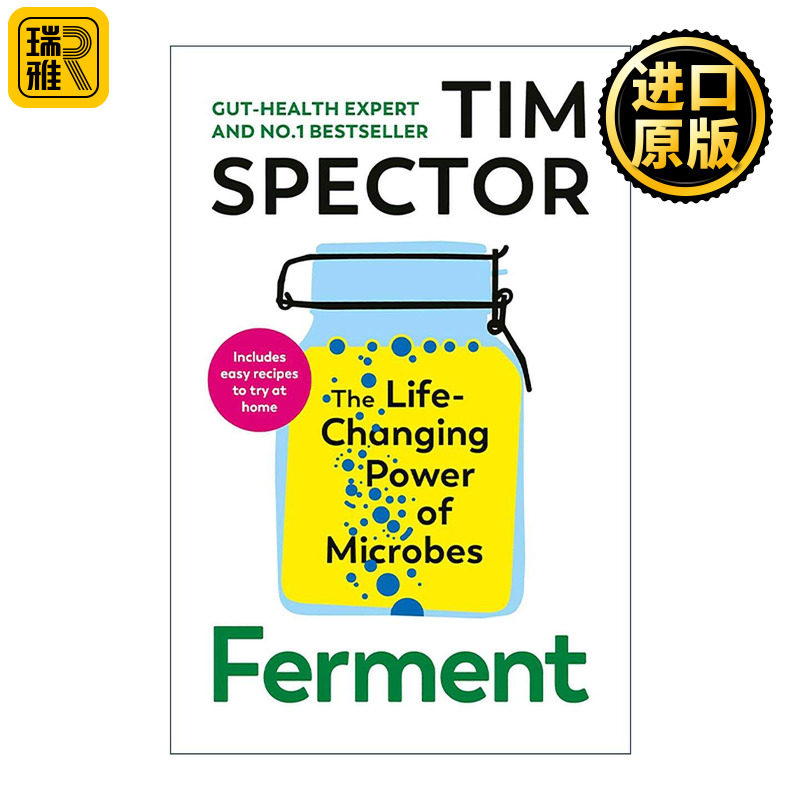英文原版 Ferment 发酵 健康与饮食指南 Tim Spector 英文版 进口英语原版书籍