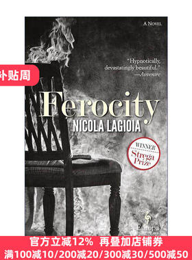 英文原版 Ferocity 凶猛 意大利小说家Nicola Lagioia 蒙德罗国际文学奖得主 英文版 进口英语原版书籍