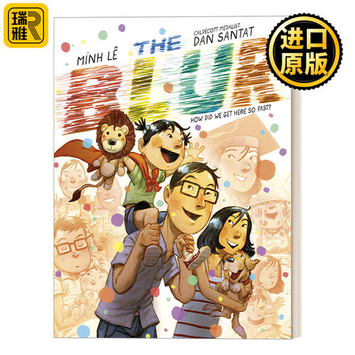 The Blur 模糊 凯迪克奖插画师Dan Santat 3-7岁儿童精装绘本 超级英雄