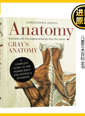 人体解剖指南 Anatomy A Complete Guide to the Human Body 英文原版 Christopher Joseph 进口英语书籍