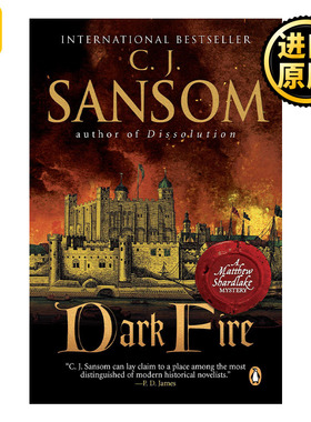 英文原版 Dark Fire (Matthew Shardlake Mysteries 02) C. J. Sansom