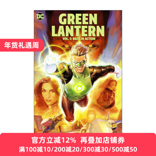 英文原版 Green Lantern 1 Back in Action 绿灯侠 卷一 再次行动 DC漫画 Jeremy Adams 英文版 进口英语原版书籍
