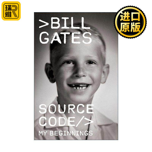 英文原版 Source Code 源代码 比尔盖茨自传 微软创始人Bill Gates 精装 英文版 进口英语原版书籍