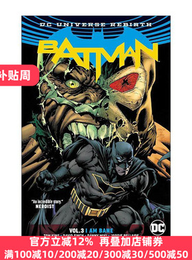 英文原版 Batman Vol.3 I Am Bane 蝙蝠侠 卷三 我是贝恩 2024新版 DC漫画 汤姆·金 英文版 进口英语原版书籍