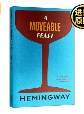 A Moveable Feast 流动的盛宴 英文原版 海明威 Ernest Hemingway 英文版进口原版英语书籍
