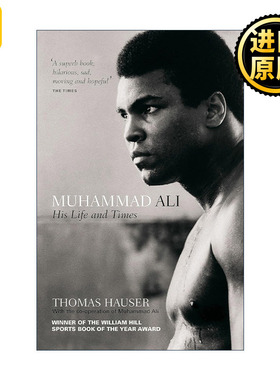 英文原版 Muhammad Ali His Life and Times 拳王阿里传记 英文版 进口英语原版书籍