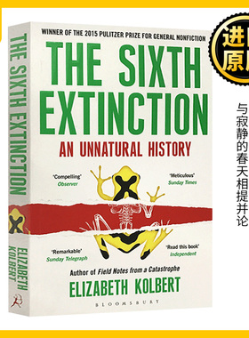 The Sixth Extinction 大灭绝时代 科普环保主题自然历史书 比尔盖茨推荐 与寂静的春天相提并论