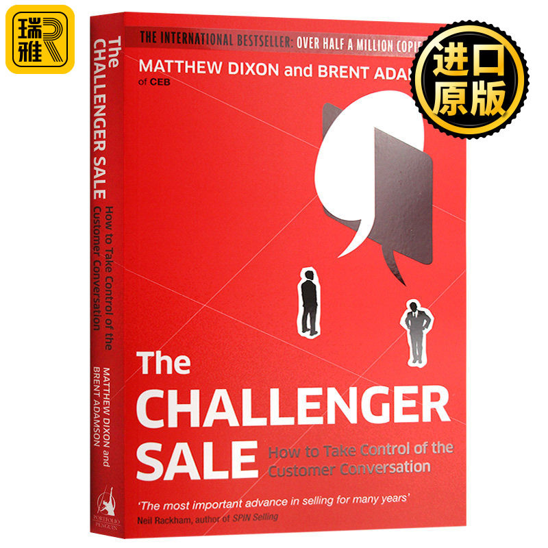 挑战者销售 引爆第四次销售革命 英文原版 The Challenger Sale 销售巨人作者推荐 Matthew Dixon 市场营销经济管理 进口英语书籍
