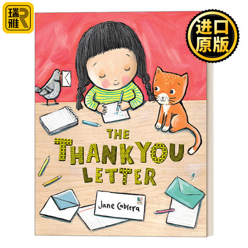 The Thank You Letter (Jane Cabrera's Story Time) 感谢信 4-8岁儿童睡前甜蜜故事插画绘本 Jane Cabrera