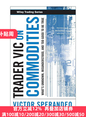 英文原版 Trader Vic On Commodities 斯波朗迪期货交易法则 精装 英文版 进口英语原版书籍