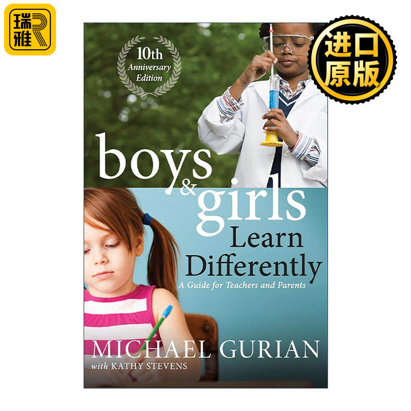 英文原版 Boys and Girls Learn Differently 男孩女孩学习大不同 给教师和家长的教导指南 修订10周年版 英文版 进口英语原版书籍