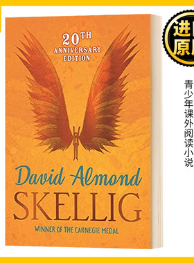 当天使坠落人间 20周年纪念版 英文原版 Skellig 英文版 David Almond 安徒生奖作家 2000普林兹银奖 进口英语原版书籍