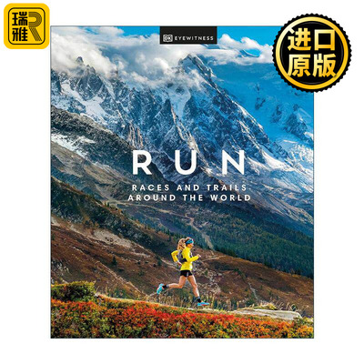 英文原版 Run Races and Trails Around the World 跑步 世界各地的比赛和小径 DK科学百科精装 英文版 进口英语原版书籍