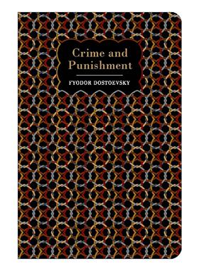 英文原版 Crime And Punishment 罪与罚 浮雕封面高颜值装帧设计 精装 陀思妥耶夫斯基 英文版 进口英语原版书籍