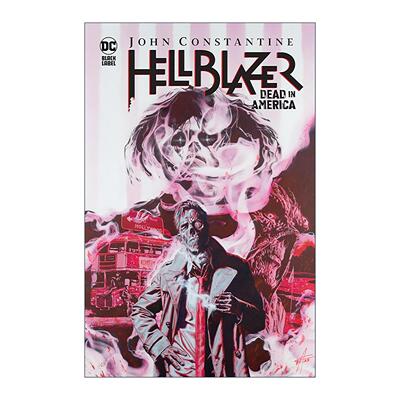 英文原版 John Constantine  Hellblazer 约翰·康斯坦丁 地狱神探 美国之死 DC漫画 精装 英文版 进口英语原版书籍