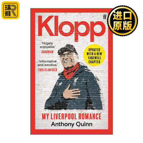 英文原版 Klopp 尤尔根·克洛普传记 我的浪漫利物浦生涯 英文版 进口英语原版书籍