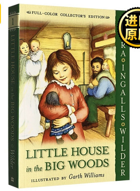 大森林里的小木屋 英文原版Little House in the Big Woods  小木屋故事系列1Laura Ingalls Wilder纽伯瑞儿童文学奖 进口英语书籍
